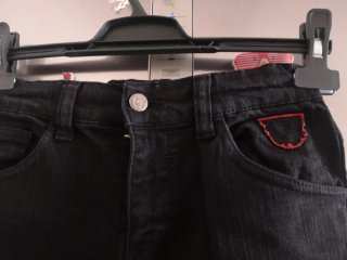 Pantalón vaquero negro de Zara