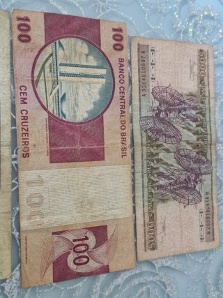 Banconote Storiche Brasiliane - Lotto Misto