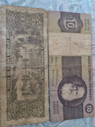 Banconote Storiche Brasiliane - Lotto Misto