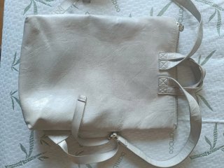 Mochila Desigual Beige/Blanca Mujer