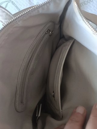 Mochila Desigual Beige/Blanca Mujer