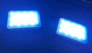 Coppia luci LED RGB fotografia e video