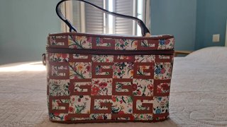 Beauty case fantasia floreale