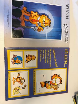 Álbum de cromos Garfield 1989