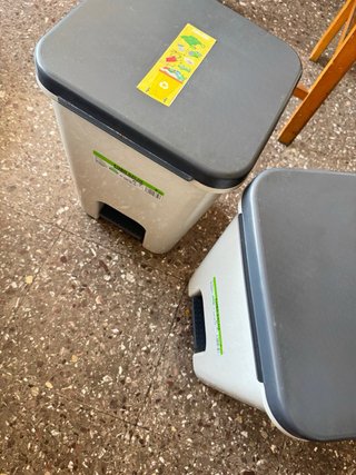Cubo Basura 30L Bosque Verde