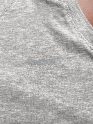 Canotta Reebok premium cotton Uomo Grigia Taglia L