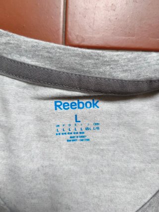 Canotta Reebok premium cotton Uomo Grigia Taglia L