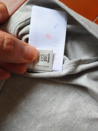 Canotta Reebok premium cotton Uomo Grigia Taglia L