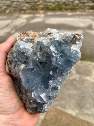Geode Celestina Madagascar