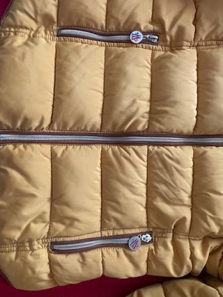 Moncler piumino donna giallo