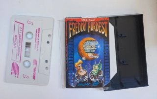 Juego Spectrum ZX Freddy Hardest Dinamic