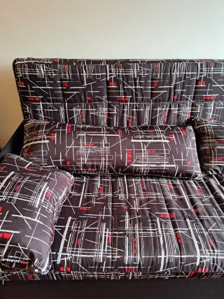 Sofá Cama Tela Diseño Moderno