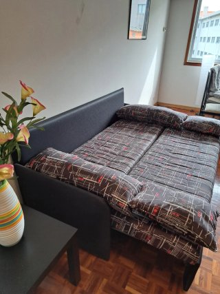 Sofá Cama Tela Diseño Moderno