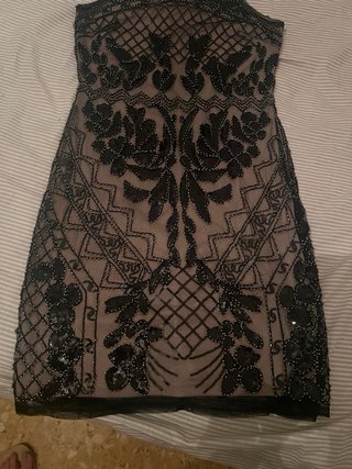 Vestido pedrería