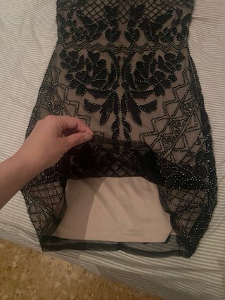 Vestido pedrería