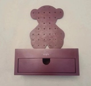 Joyero Tous Morado Oso