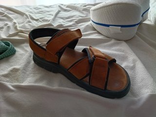 Sandalias Ortopédicas Marrones Hombre