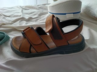 Sandalias Ortopédicas Marrones Hombre