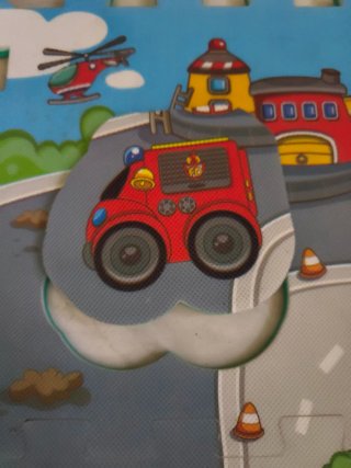 Alfombra puzzle infantil ciudad
