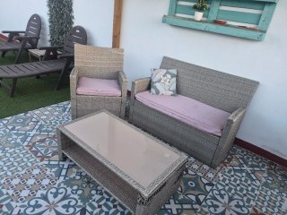Conjunto de muebles de jardín
