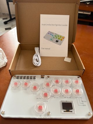Controlador Arcade Leverless Mini Nuevo