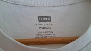 Camiseta Levi's Blanca Básica Talla S