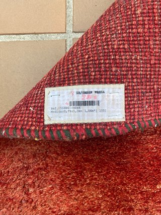 Alfombra Persa Lana Roja