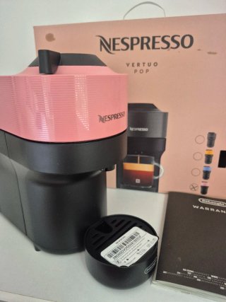 Cafetera Nespresso Vertuo Pop Rosa