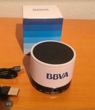 Altavoz Bluetooth BBVA