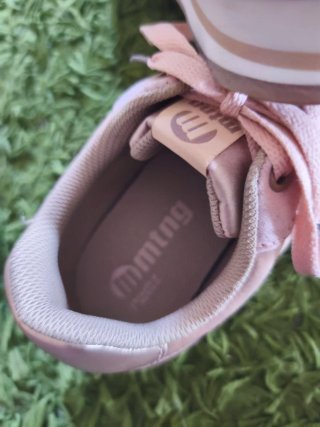 Zapatillas Mustang Beige/Rosa Talla 41