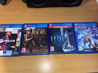 Lote de videojuegos (acción, aventura y deporte)
