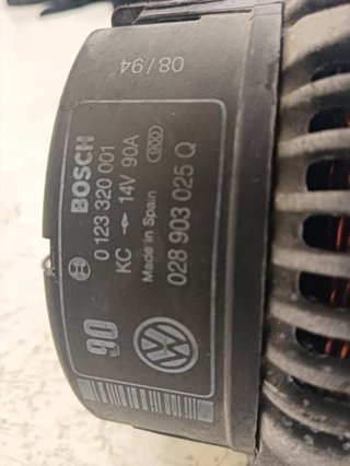 ALTERNADOR SEAT CORDOBA BERLINA (6K2) ABS 0123320
