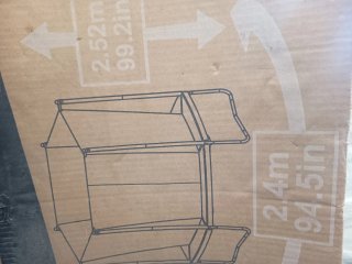 Cama elástica hexagonal 240 Decathlon