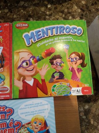 Pack 3 Juegos Mesa Infantiles Bizak. 6 años o más.