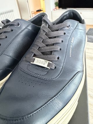 Zapatillas BOSS x Porsche Azul Marino