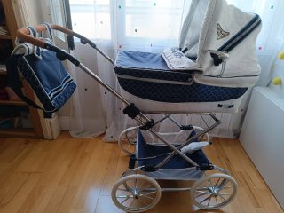 Carrito de bebé clásico grande