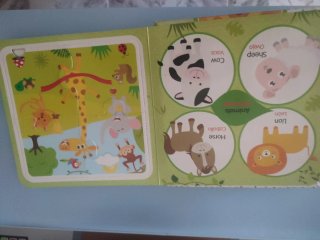 Libros Puzzles Infantil Colores y Palabras