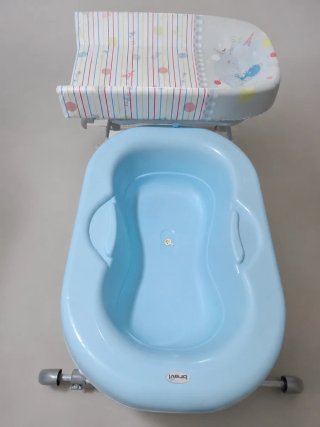 Bañera cambiador Brevi plegable bebé