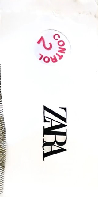 Camisa Zara Blanca Manga Larga