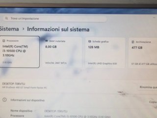 HP ProDesk i5 10th Gen Win 11 Office