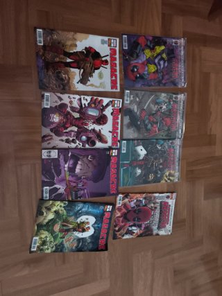 Lote comics Deadpool