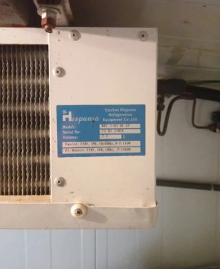 Panel Control Cámara Frigorífica