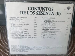 Cd recopilatorio Los chicos de los sesenta
