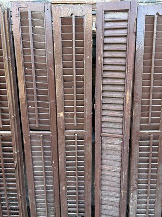 Antiguas Contraventanas antiguas de madera