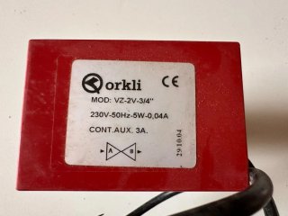 Orkli Válvula Motorizada 3 Vías VZ 2V 3/4