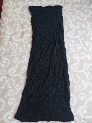 Vestido Zara Negro Largo