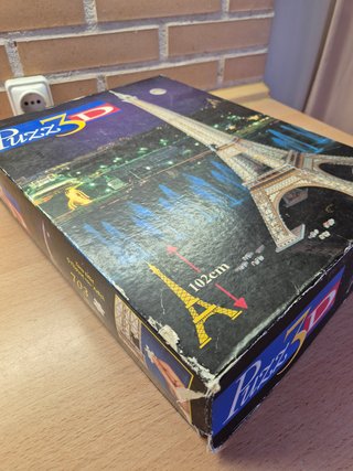 Puzzle 3D Torre Eiffel 102cm