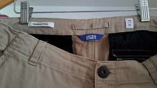 Pantalón cargo beige Jack & Jones Talla 16