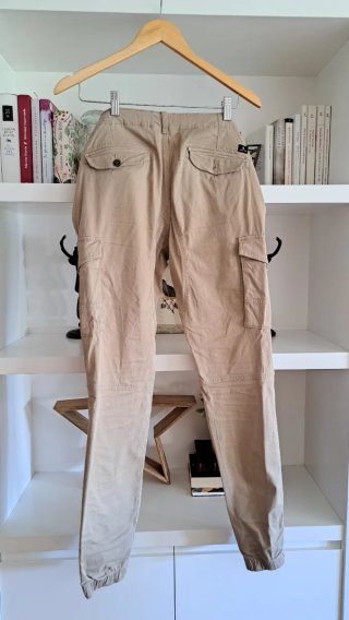 Pantalón cargo beige Jack & Jones Talla 16