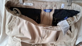 Pantalón cargo beige Jack & Jones Talla 16